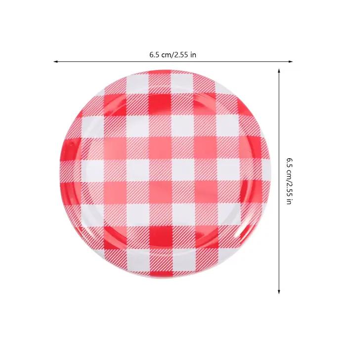 Bocaux à Confiture avec Vis à Large Ouverture, Bouchons de Stockage pour Conserver les Légumes, 40 Pièces