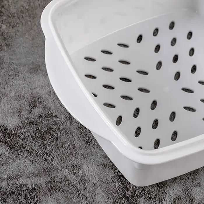 Cuiseur à vapeur à micro-ondes, cuisine domestique, récipient alimentaire polyvalent pour légumes, poisson, chignon cuit à la vapeur, boulettes, riz, préparation des repas