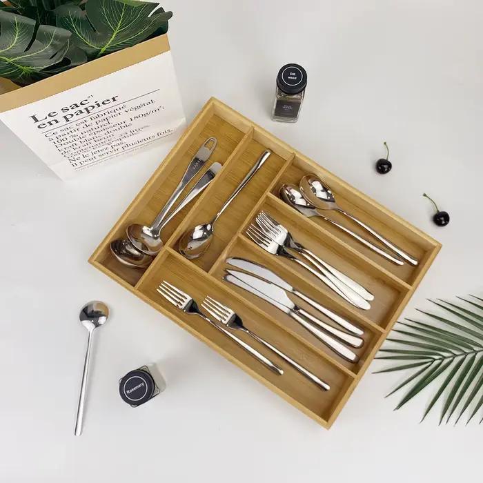 Boîte de rangement en bambou