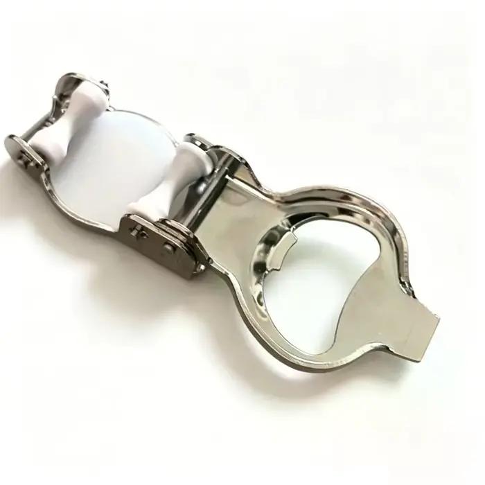 Ouvre-bouteille à champagne multifonctionnel en acier inoxydable, durable, permettant de gagner du temps, parfait pour la maison, les bars, les fêtes, les mariages et les événements
