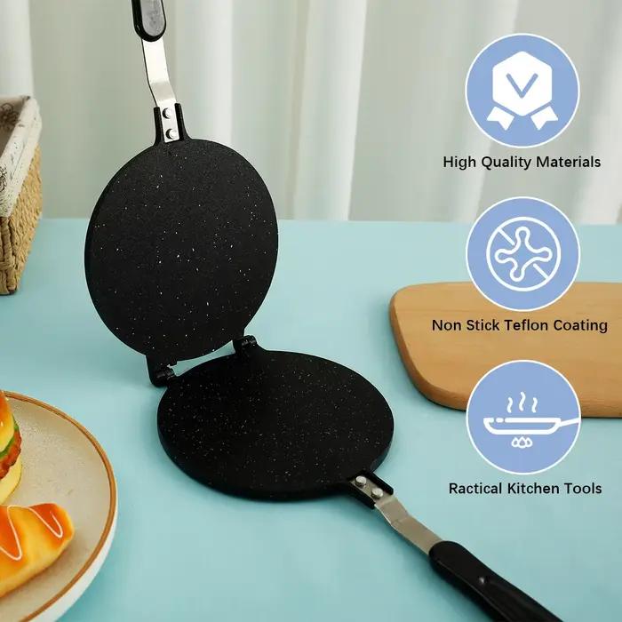 Poêle à Tortilla antiadhésive en aluminium robuste pour tacos, enchiladas et autres délices mexicains occasions spéciales et cadeaux