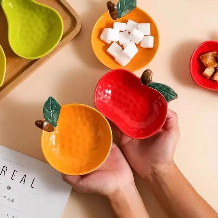 Assiette à fruits mignonne