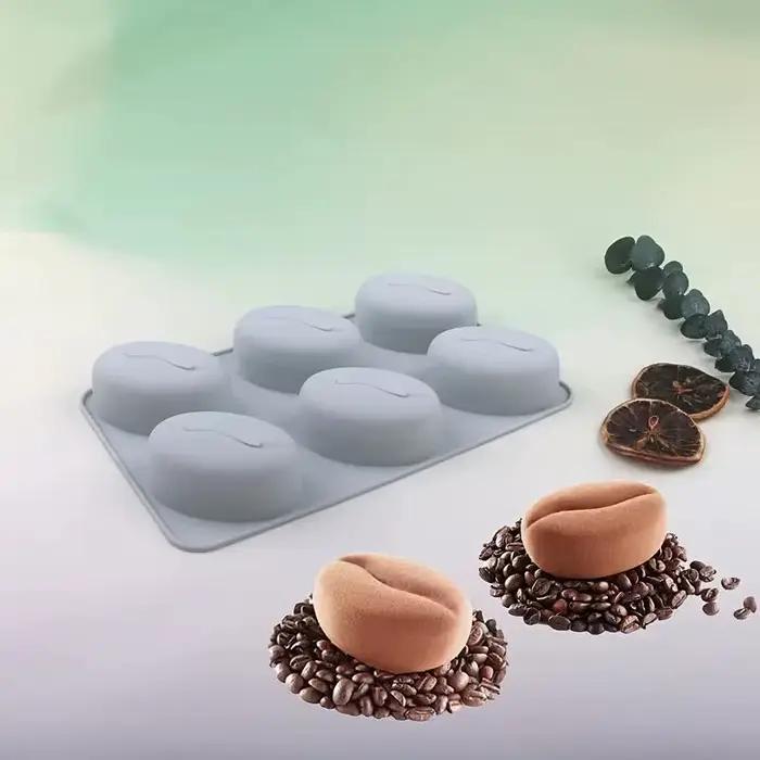 Décoration de gâteau en forme de grain de café