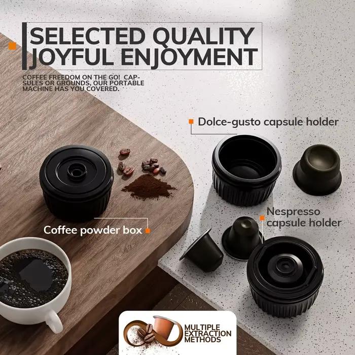 Accessoires de cafetière portables uniquement pour petite Machine à expresso modèle ONE