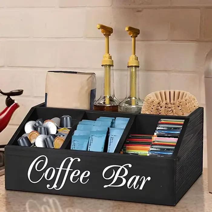 Mir à café et à thé en bois
