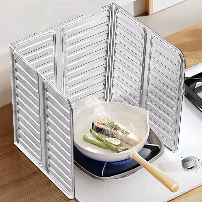 Bouclier thermique robuste en papier d'aluminium pour cuisine
