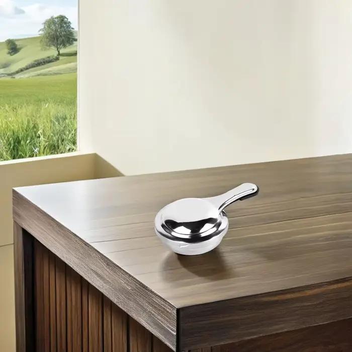 Hotpot cuisinières Mini chaleur lait chocolat poêle petit fondue plus chaud argent acier inoxydable