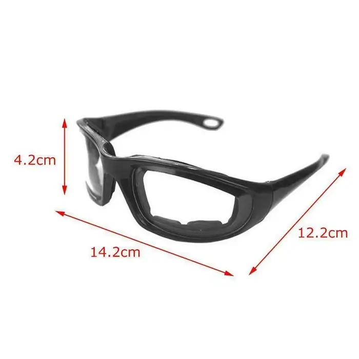 Lunettes de protection pour la découpe des oignons
