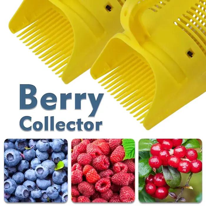 Peigne en plastique portable PUNICE-Râteau, Ramassage de fruits, Cuillère pour ferme, Verger, Moissonneuse