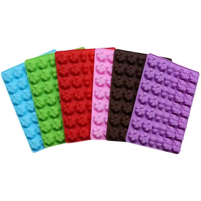 Moules en silicone pour bonbons