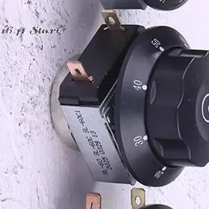 1 pièce Minuteur à bouton pour four à micro-ondes 60/90/120 min avec sonnette, interrupteur de temps mécanique, pièces pour armoire chauffante, armoire de désinfection, four