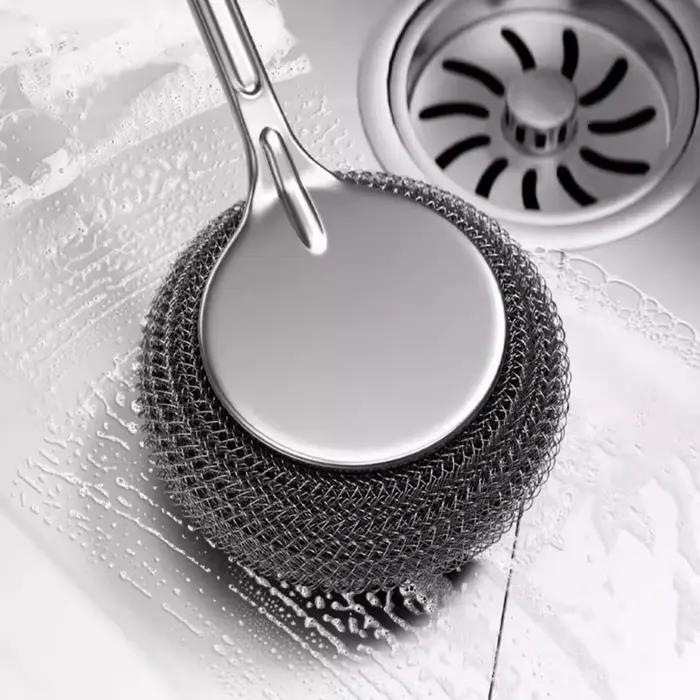 Brosse de Pot en acier inoxydable