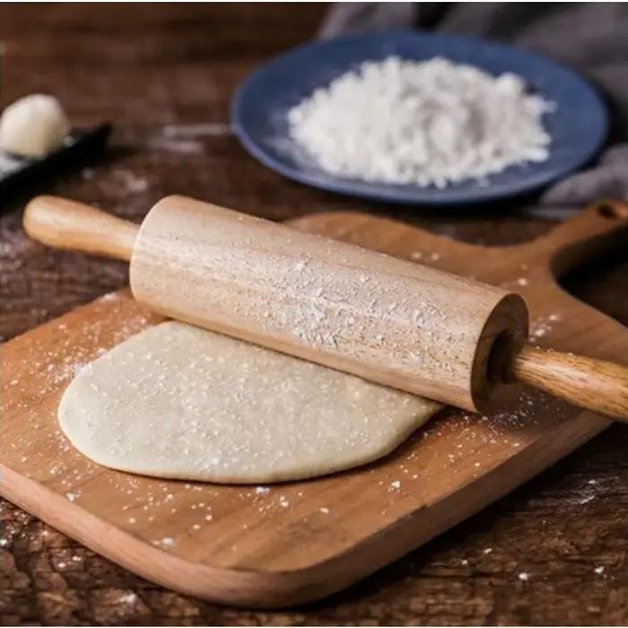 Rouleau à pâtisserie professionnel en bois rouleau à pâte rouleau à pâtisserie antiadhésif pour pâte à pâtes Pizza cuisson biscuits Biscuit Fondant gâteau