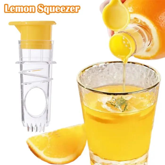 Presse-citron manuel, nouveau presse-citron à vis, idéal pour les cocktails, les boissons et la cuisson, presse-agrumes manuel