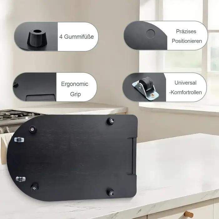 Planche coulissante Thermomix TM7 avec roues base en caoutchouc stable prise en main facile pour cuisine moderne et pratique