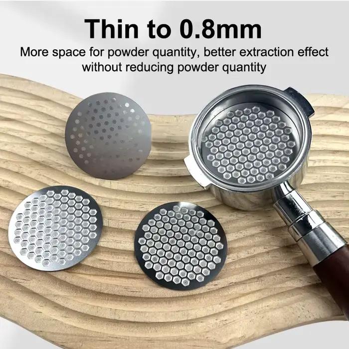 Accessoires pour expresso Barista DIY: 1 filtre d'écran pour porte-filtre 51mm 53mm 58.5mm