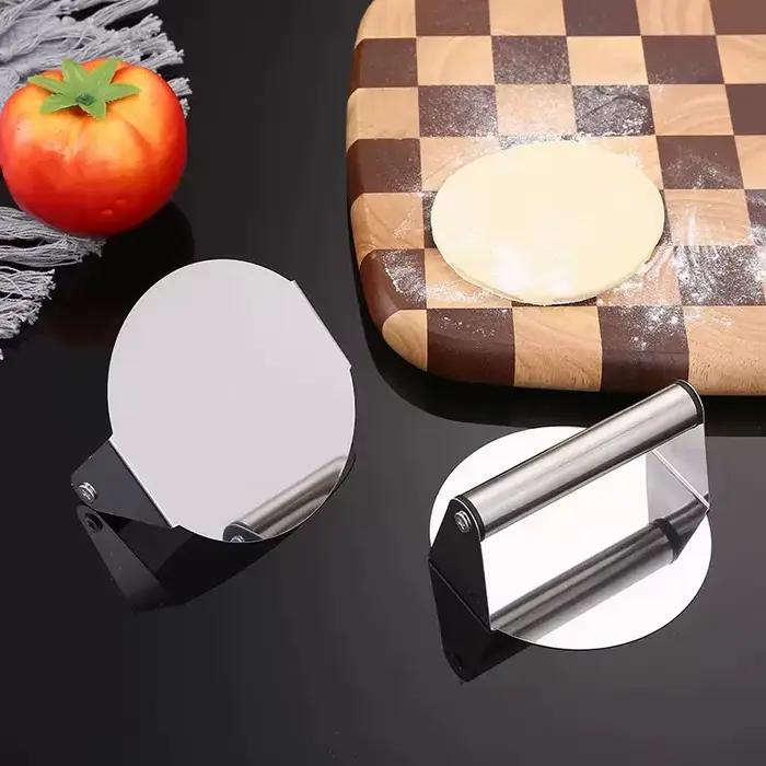 Presse à hamburger en acier inoxydable, avec poignée, presse à viande circulaire, moule, outil de pressage de hamburger, accessoires de cuisine ménagers