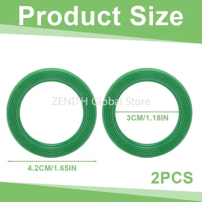 2 joints d'étanchéité en silicone de qualité supérieure