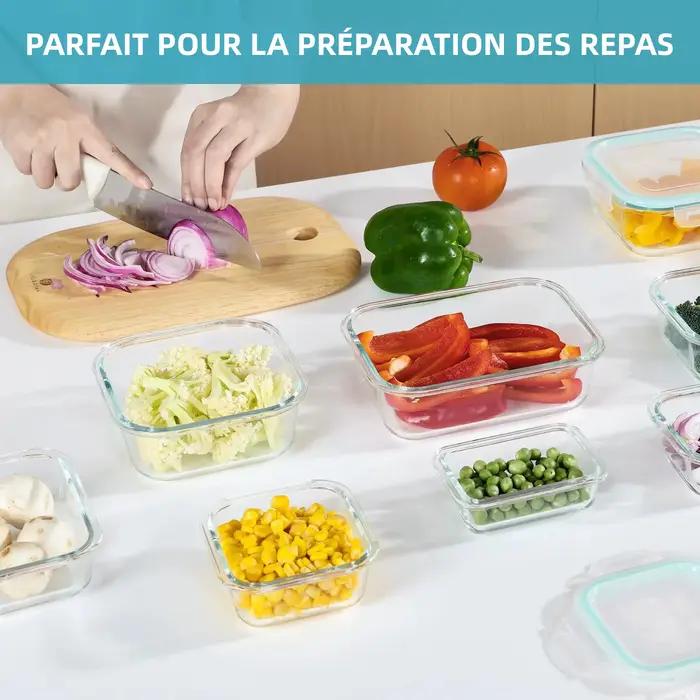 Boîte à déjeuner en verre