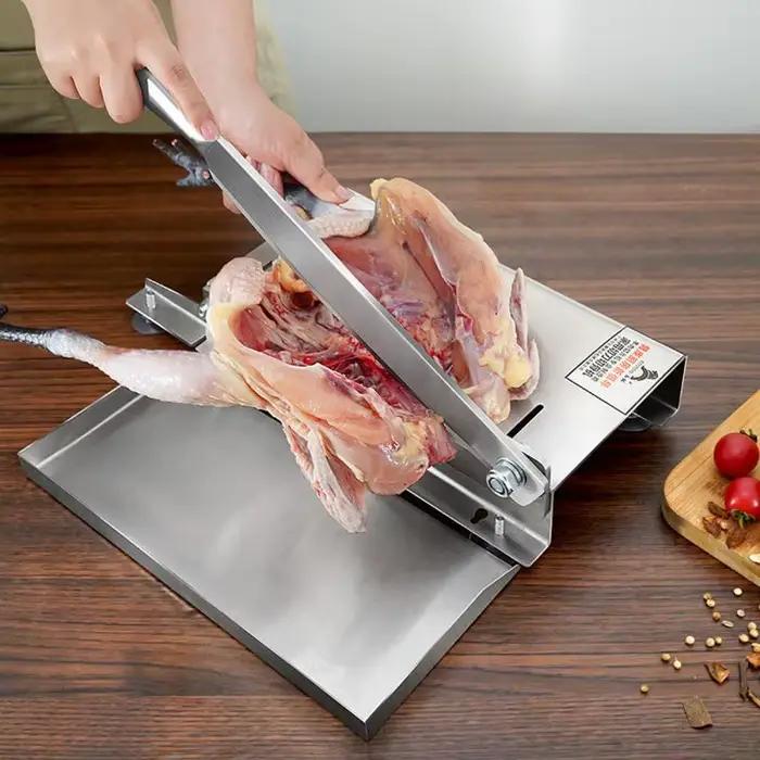 Trancheuse à viande en acier inoxydable