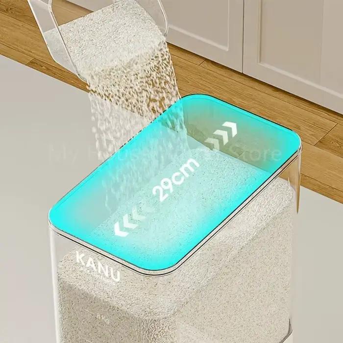Boîte de rangement pour riz de 10 kg