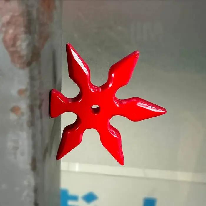 Mini couteau drôle magnétique réfrigérateur autocollants 3D Fun hache
