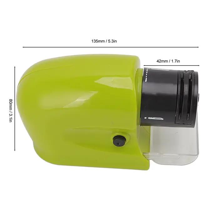 Affûteur de couteaux électrique moderne pour aiguisage rapide et précis, outil multifonctionnel pour couteaux, ciseaux et tournevis, idéal pour cuisine domestique et cadeau pour chefs amateurs
