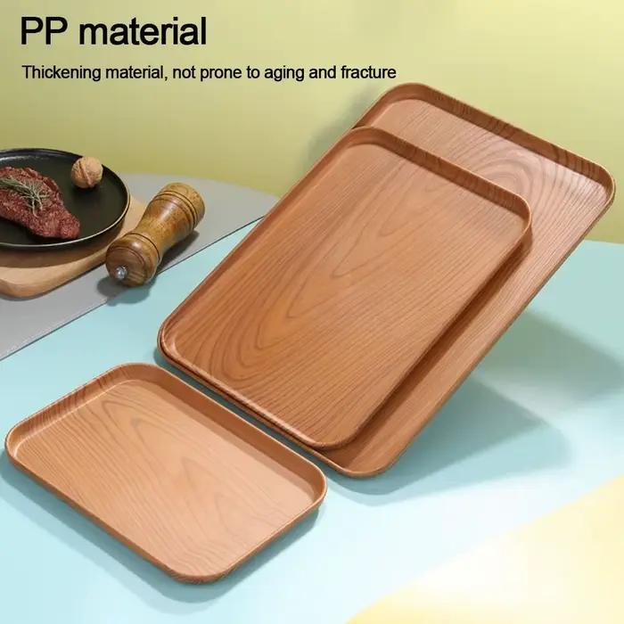 Palette Rectangulaire Nordique en Plastique