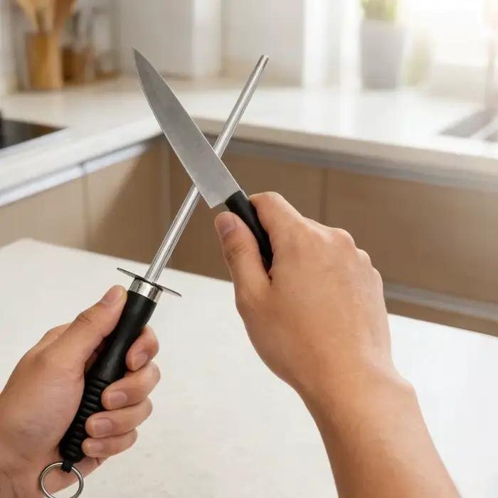 Aiguiseur professionnel en acier au carbone
