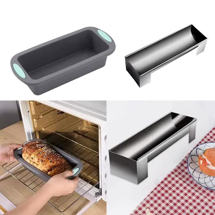 Moule de cuisson de pain antiadhésif en acier inoxydable