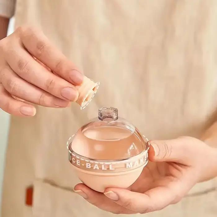 Machine à boules de glace en silicone pour whisky et cocktails gadgets de cuisine flexibles et écologiques pour des soirées mémorables et des desserts artistiques