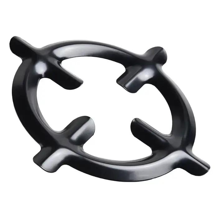 Anneau de cuisinière à gaz en fonte, réducteur de Pot, grilles durables, résistantes à la chaleur, support de Pot à café Moka, plaque de cuisson pour cuisinière, 1 pièce/2 pièces