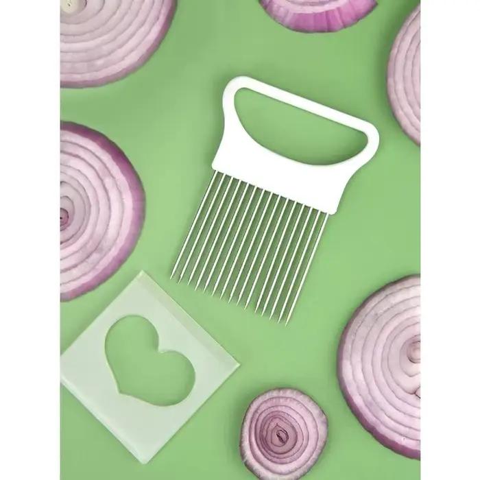 5 pièces : découpez les oignons sans effort avec cette trancheuse