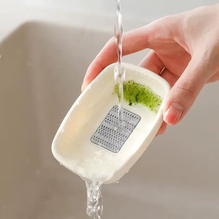 Râpe à gingembre manuelle, hachage d'ail, cuisine, aliments, broyeur à ail, outils de cuisine, Gadgets, accessoires, 1/4 pièces