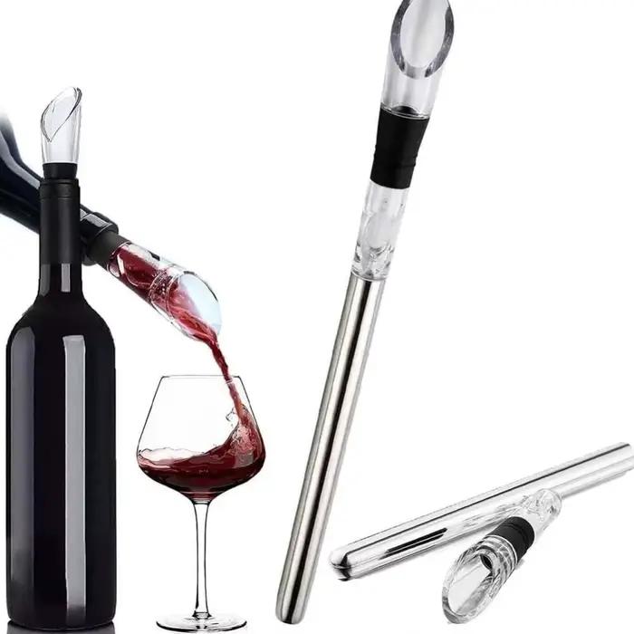 Bâtonnet rafraîchissant pour vin en acier inoxydable