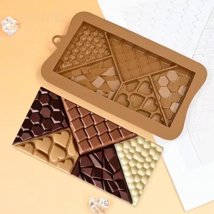 Moule à chocolat en Silicone, Bonbons faits maison, crème au beurre, confiserie, barre de bonbons, outils de décoration de gâteaux, fournitures de cuisson de cuisine