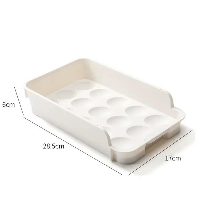 Boîte de Rangement d'emoufs Empilable pour Réfrigérateur