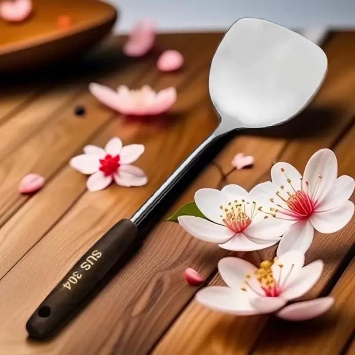 Ensemble de spatule en fer et louche en acier inoxydable