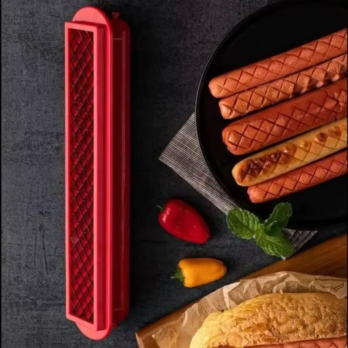Trancheuses de Hot-Dog pour saucisses de barbecue chaudes