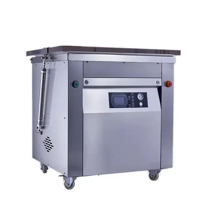 Machine d'emballage sous vide industrielle pour aliments, viande, saucisses / Machine d'emballage sous vide à chambre unique personnalisable