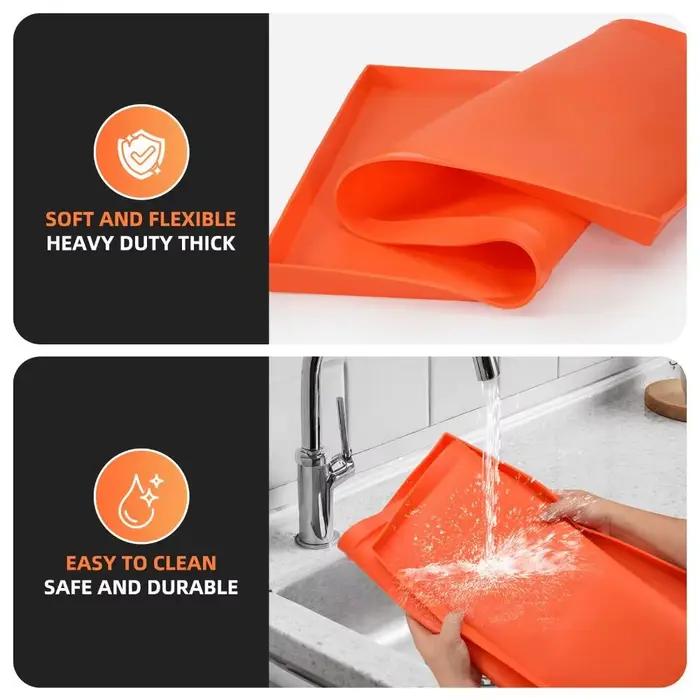 Couverture de plaque chauffante en silicone de qualité alimentaire