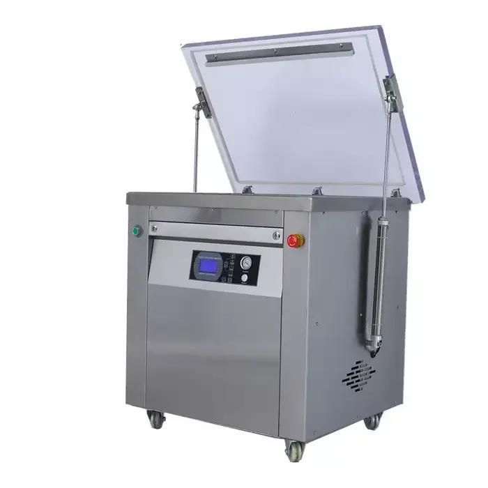 Machine d'emballage sous vide industrielle pour aliments, viande, saucisses / Machine d'emballage sous vide à chambre unique personnalisable