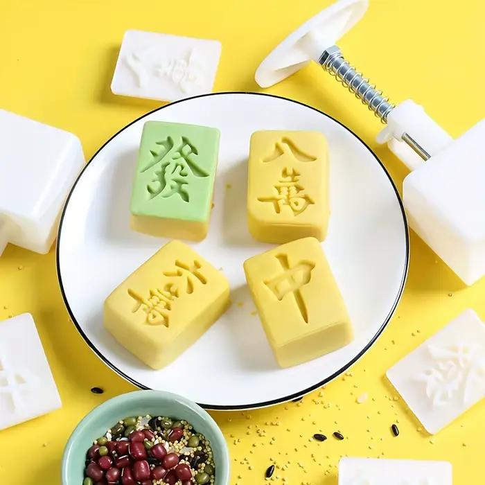 Moule à pâtisserie en forme de Mahjong