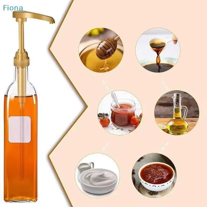 ✔ Lot de 6 distributeurs de sirop, bouteilles à pompe pour sirop de café, pompes de remplacement pour bouteilles de sirop standard de 750 ml