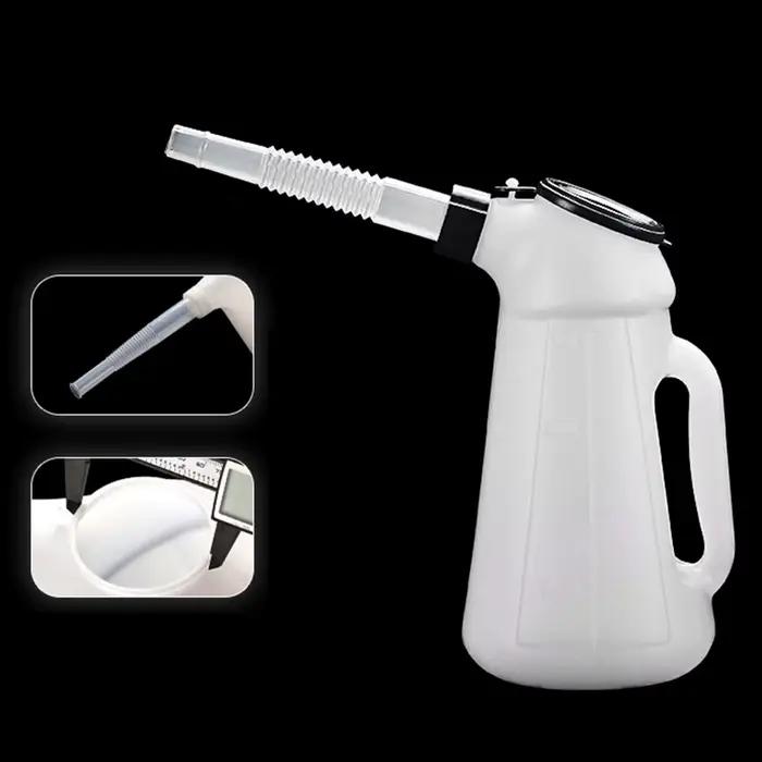 Conteneur de mesure d'huile 1,2 l/2l/3L/4L/5l, distributeur d'huile avec bec pour lubrifiant la Machine de voiture, véhicules domestiques, pichet d'huile automatique