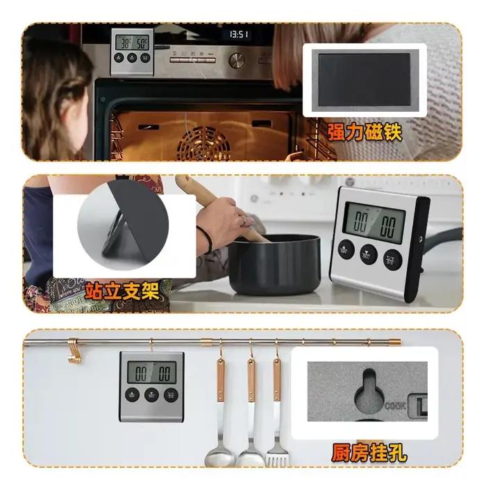 Tp700 numérique à distance sans fil alimentaire cuisine four thermomètre sonde pour barbecue gril
