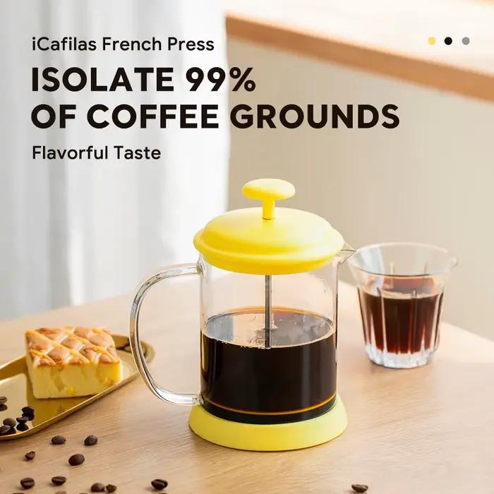 Icafilas-Cafetière à Pression Française