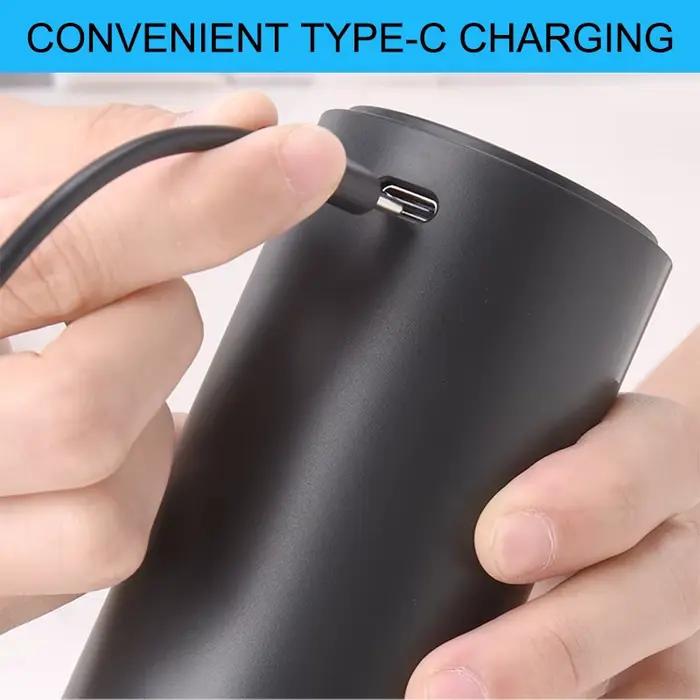 Distributeur d'aérateur de vin électrique rechargeable, aération automatique à une touche, accessoire de bar intelligent pour soirées et dîners romantiques