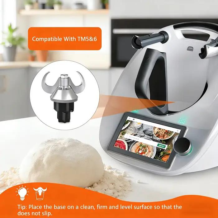Lame de pétrissage en acier inoxydable de remplacement pour Thermomix TM31