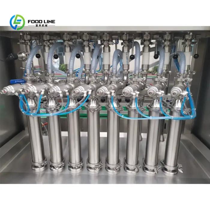 Machine de remplissage de sauces personnalisable, idéale pour l'emballage de ketchup, de mayonnaise et d'assaisonnements liquides